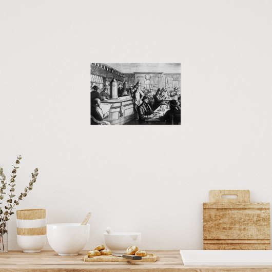 Kaffeehaus, Clerkenwell Poster (Küche)