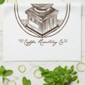 Kaffeehaus Cold Brew Kaffee Röstfirma Geschirrtuch (Gefaltet)