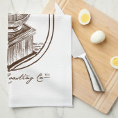 Kaffeehaus Cold Brew Kaffee Röstfirma Geschirrtuch (Viertel Falte)