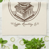 Kaffeehaus Cold Brew Kaffee Röstfirma Geschirrtuch (Gefaltet)