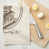 Kaffeehaus Cold Brew Kaffee Röstfirma Geschirrtuch (Viertel Falte)