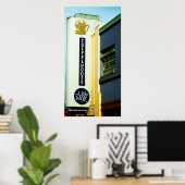 Kaffeehaus Die hässliche Tasse Poster (Heimbüro)
