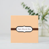 Kaffeehaus Einladung (Stehend Vorderseite)