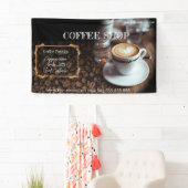 Kaffeehaus Espresso Café Drinks modern Business B Banner (Insitu)