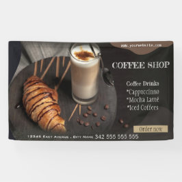 Kaffeehaus Espresso Café Drinks modern Business B Banner