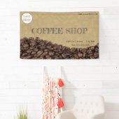 Kaffeehaus Espresso Café Drinks modern Business Banner (Insitu)