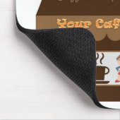 Kaffeehaus Kaffee Tasse Bean Maus Pad! Mousepad (Ecke)