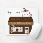 Kaffeehaus Kaffee Tasse Bean Maus Pad! Mousepad (Mit Mouse)