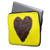 Kaffeehaus Laptopschutzhülle (Vorderseite Links)