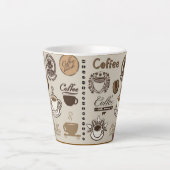 Kaffeehaus Milchtasse (Vorderseite)