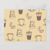 Kaffeehaus. Postkarte (Vorderseite)