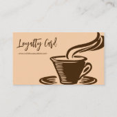 Kaffeehaus / Shop Treuekarte (Rückseite)