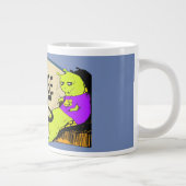 Kaffeehaus Slugs Slug Jumbo-Tasse (Rechts)