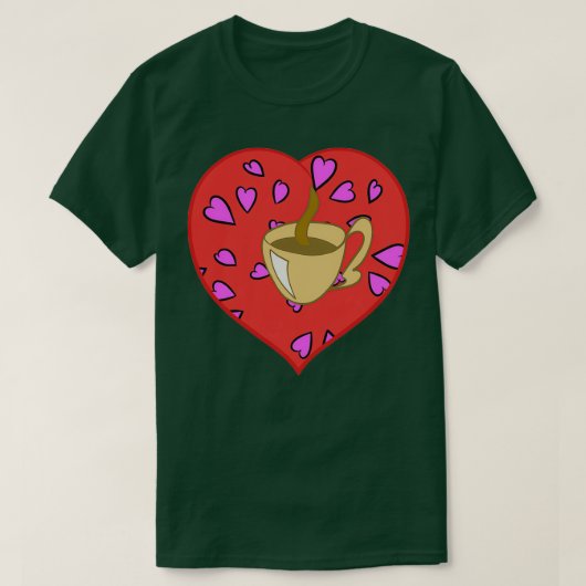 Kaffeehaus T-Shirt (Design vorne)