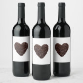 Kaffeehaus Weinetikett (Flaschen)