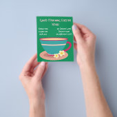 Kaffeehaus-Werbung Flyer (Gruppe)