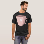 Kaffeehausbesitzer Labrador Retriever T-Shirt (Vorne ganz)