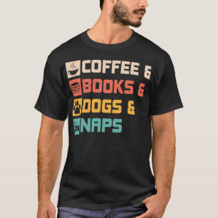 Kaffeehäuser und Hunde bedienen Nickerchen, die Ti T-Shirt