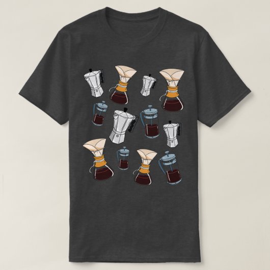 Kaffeehausmethoden Klassisches Thirt T-Shirt (Design vorne)