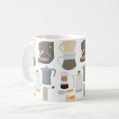 Kaffeehersteller-Werkzeuge Kaffeetasse (Vorderseite Links)