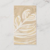 Kaffeeherzkunst erhalten ein frei treuekarte (Vorderseite)