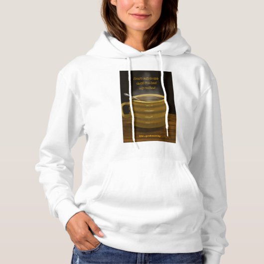 Kaffeehodie Hoodie (Vorderseite)