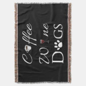 Kaffeehühner werfen Blanket Decke (Vorderseite Vertikal)