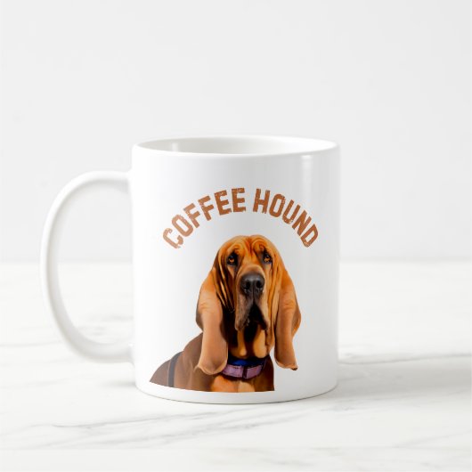 Kaffeehund Kaffeetasse (Links)