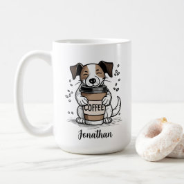 Kaffeehund Personalisiert Kaffeetasse