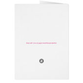 Kaffeehunde Grußkarte (Hinten)