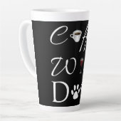 Kaffeehunde Hunde Latte Tasse (Linke Ecke)