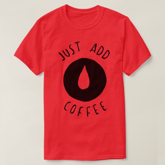 Kaffeekaffee Kaffeebohnen Shirt Geschenk 2 (Design vorne)