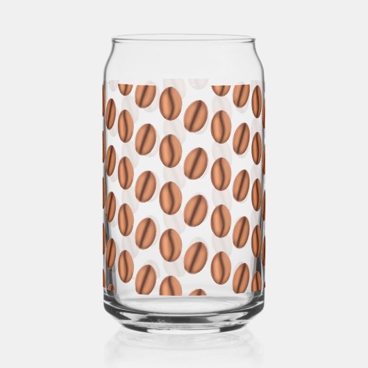 Kaffeekaffinen-Bohnen Dosenglas (Vorderseite)