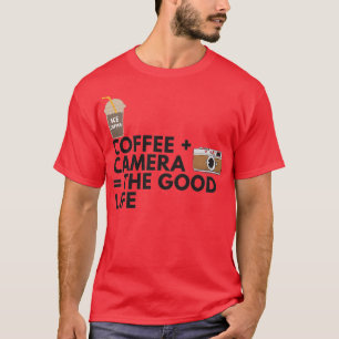 Kaffeekamera - das Gute Leben 2 T-Shirt