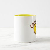 Kaffeekameraden Zweifarbige Tasse (Mittel)