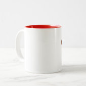 Kaffeekameraden Zweifarbige Tasse (Vorderseite Links)