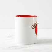 Kaffeekameraden Zweifarbige Tasse (Mittel)
