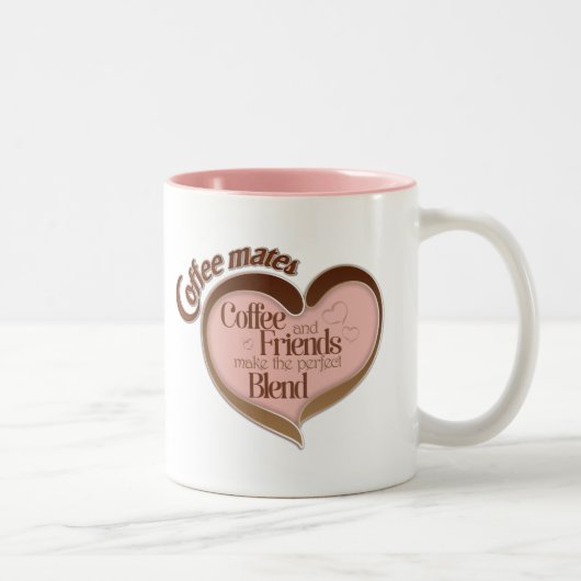 Kaffeekameraden Zweifarbige Tasse (Rechts)