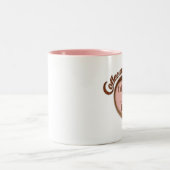 Kaffeekameraden Zweifarbige Tasse (Mittel)