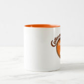 Kaffeekameraden Zweifarbige Tasse (Mittel)