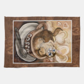 Kaffeekanne Geschirrtuch (Horizontal)