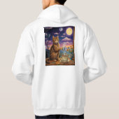 Kaffeekanne Hoodie (Rückseite)