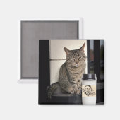 Kaffeekanne Magnet (Vorderseite/Rückseite)