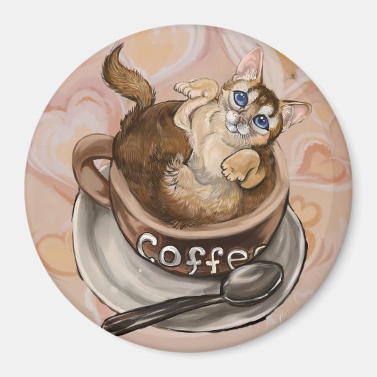 Kaffeekanne Magnet (Vorne)