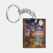 Kaffeekanne Schlüsselanhänger (Vorderseite links)