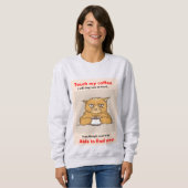 Kaffeekanne Sweatshirt (Vorne ganz)