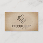 Kaffeekanne Visitenkarte (Vorderseite)