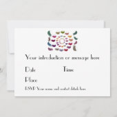 Kaffeekarte Einladung (Rückseite)