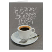 Kaffeekarte für den Boss (Vorne)