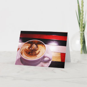 Kaffeekarte Karte